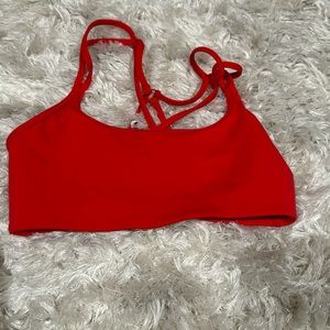 Red Sports Bra XS - All Access